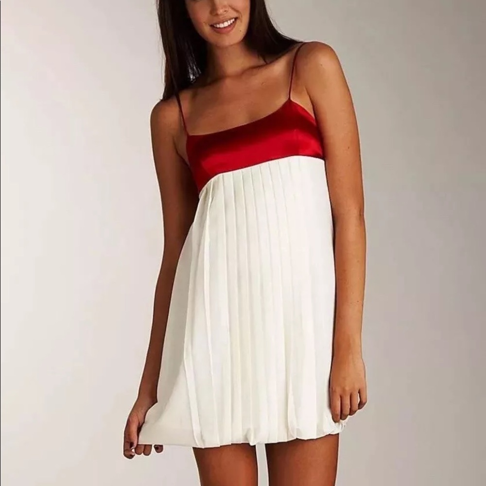 White Glam Dress
